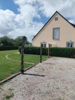 Jardin de l'établissement Gîtes de la Mouette L'Estran 8 à 9 personnes