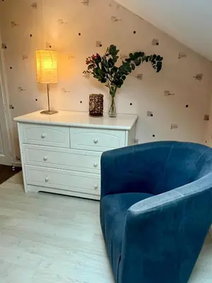 Coin salon dans l'établissement Gîtes de la Mouette - Le Sauticot 4-5 personnes
