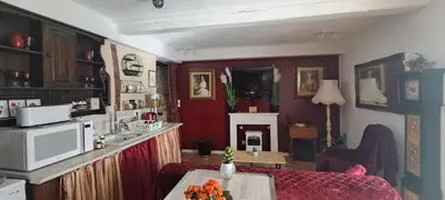 Cuisine ou kitchenette dans l'établissement Le Lodge Serene Self Catering
