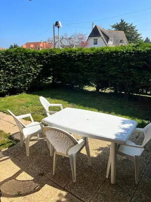Plan de l'établissement Studio proche mer avec jardin