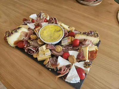 Nourriture dans la maison de vacances ou à proximité