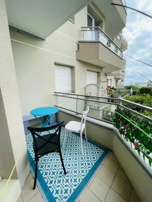 Balcon ou terrasse dans l'établissement Bulle d amour