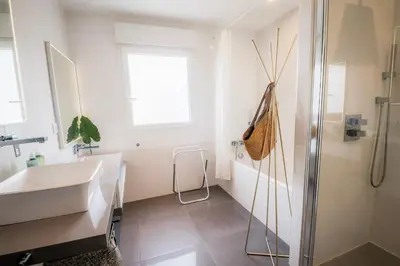 Salle de bains dans l'établissement L'escale Ranvillaise - Maison 3 chambres - By Primo