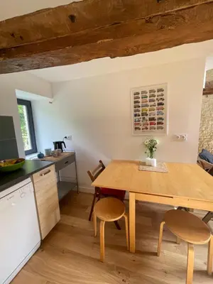 Cuisine ou kitchenette dans l'établissement Peaceful countryside loft