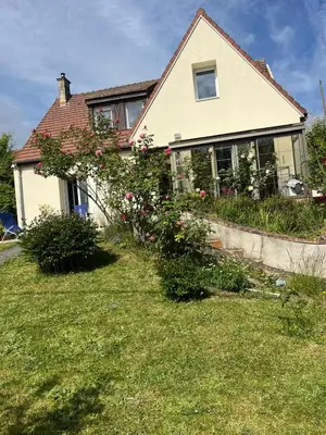 Jardin de l'établissement Fabuleux studio à 2 pas du Canal de l'Orne