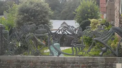 Jardin de l'établissement Gîte La cour des trois rois 2