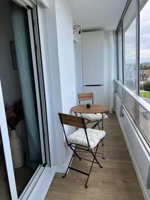 Balcon ou terrasse dans l'établissement Une Escale chaleureuse !