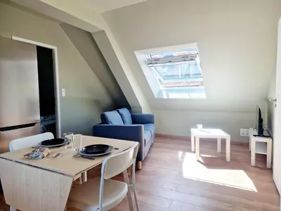 Coin salon dans l'établissement L'Ermitage Smart