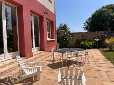Jardin de l'établissement Spacious & bright property on D-Day Beaches
