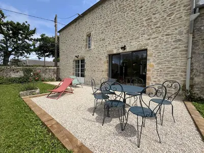 Jardin de l'établissement Le Clos du Haut Gallion An authentic haven of peace