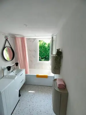 Plan de l'établissement Appartement Le doux Viking, balcon & parking privé proche Zénith Caen