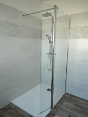 Salle de bains dans l'établissement gite barfleur