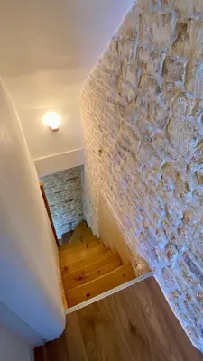 Plan de l'établissement L'Hirondelle, charmante maisonnette vue mer