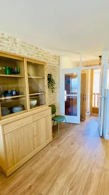 Plan de l'établissement L'Hirondelle, charmante maisonnette vue mer