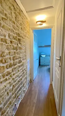 Plan de l'établissement L'Hirondelle, charmante maisonnette vue mer