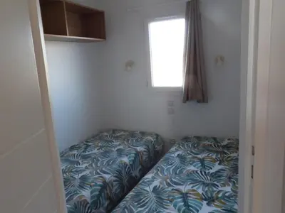 Un ou plusieurs lits dans un hébergement de l'établissement Chalet du Chesnot , Aucey-la-Plaine