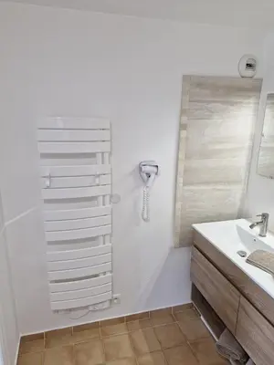 Salle de bains dans l'établissement Douglas