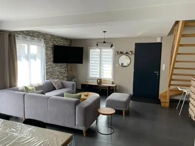 Coin salon dans l'établissement Ker a lévénez