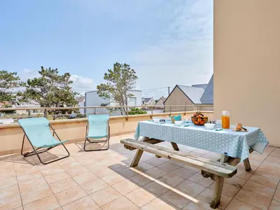 Balcon ou terrasse dans l'établissement Holiday Home La Surprise by Interhome