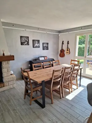 Coin salon dans l'établissement Les Foyers