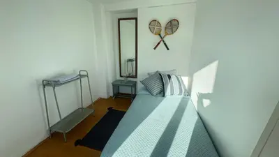 Un ou plusieurs lits dans un hébergement de l'établissement La Vigie - Maison en bord de mer