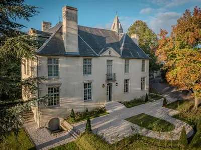Jardin de l'établissement 16th century Norman Manor