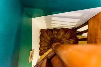 Coin salon dans l'établissement Duplex sur cour, Rue Caponière