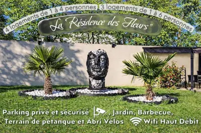 Jardin de l'établissement Résidence des Fleurs