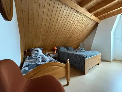Coin salon dans l'établissement maison a 400m de la mer