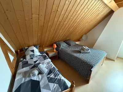 Un ou plusieurs lits dans un hébergement de l'établissement maison a 400m de la mer