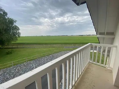Balcon ou terrasse dans l'établissement La maison normande