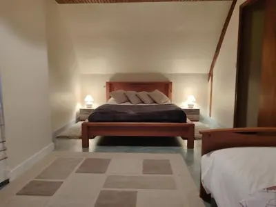 Un ou plusieurs lits dans un hébergement de l'établissement L'escapade du Mont