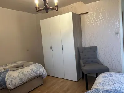 Un ou plusieurs lits dans un hébergement de l'établissement Maison de Champeaux