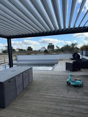 Balcon ou terrasse dans l'établissement la maison de la mer