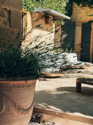 Jardin de l'établissement Le Gardien des anges
