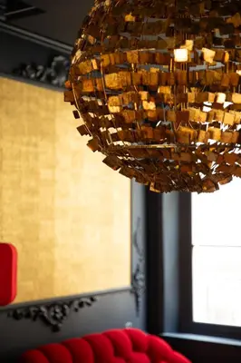 Coin salon dans l'établissement Hôtel La Particulière