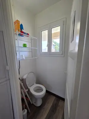 Salle de bains dans l'établissement Le Clos Tillois