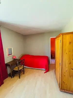 Un ou plusieurs lits dans un hébergement de l'établissement Chambre d'hôtes tout confort