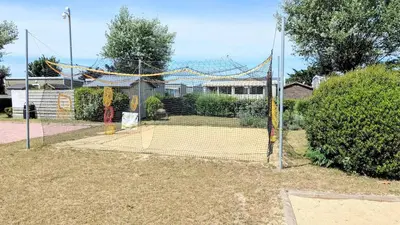 Jardin de l'établissement Cozy mobile home with great comfort - Camping La Sirène