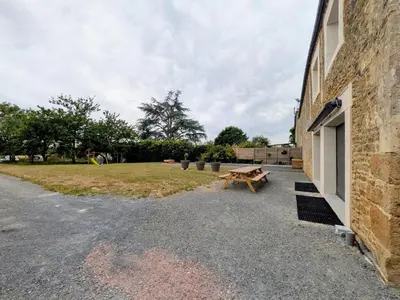 Jardin de l'établissement Gîte du Grand Donnay