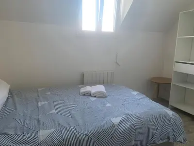 Un ou plusieurs lits dans un hébergement de l'établissement Tiny duplex