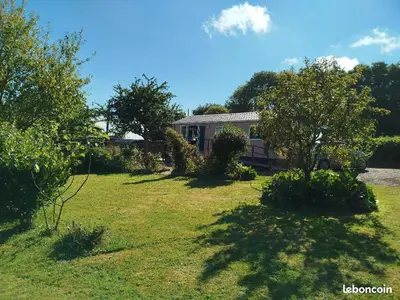 Jardin de l'établissement Gite Vallée De La Vire