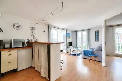 Cuisine ou kitchenette dans l'établissement Résidence Plage 1 - maeva Home - Appartement 2 pièces 4 personnes - Prestige MAE-1543
