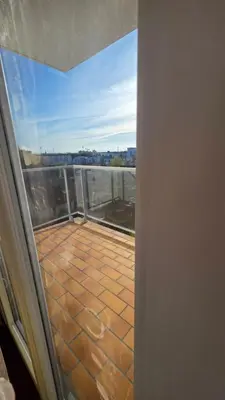 Balcon ou terrasse dans l'établissement Le haie vigné