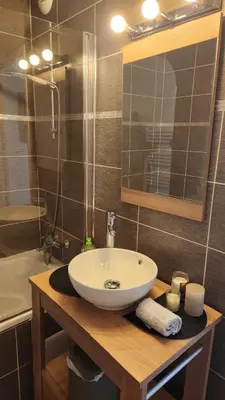 Salle de bains dans l'établissement SamCab
