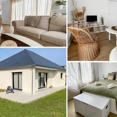 Maison moderne et spacieuse près de la mer