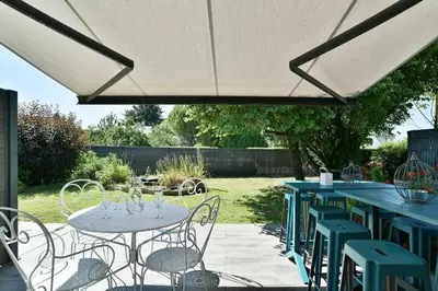 Jardin de l'établissement Maison du Bonheur - Parking - Wifi