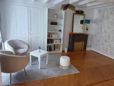 Bibliothèque dans le B&B/chambre d'hôtes