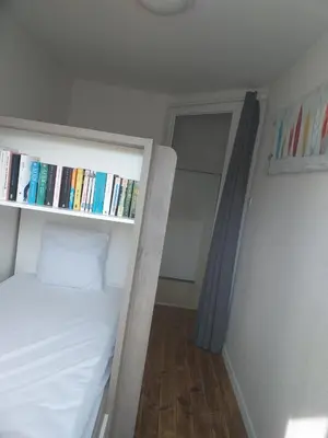 Un ou plusieurs lits dans un hébergement de l'établissement Maison a 150m de la mer