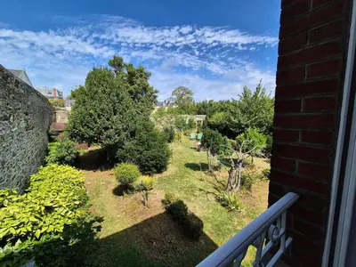 Jardin de l'établissement Charming house close to the centre in Granville